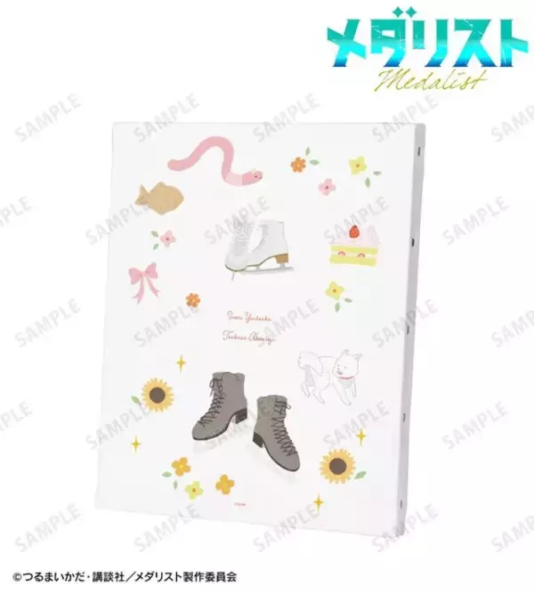 「いのりや光モチーフが可愛らしくデザイン♪ 「メダリスト」日常遣いできるトレーナーやパソコンケースなど各種アイテムの予約受付中♪」の画像