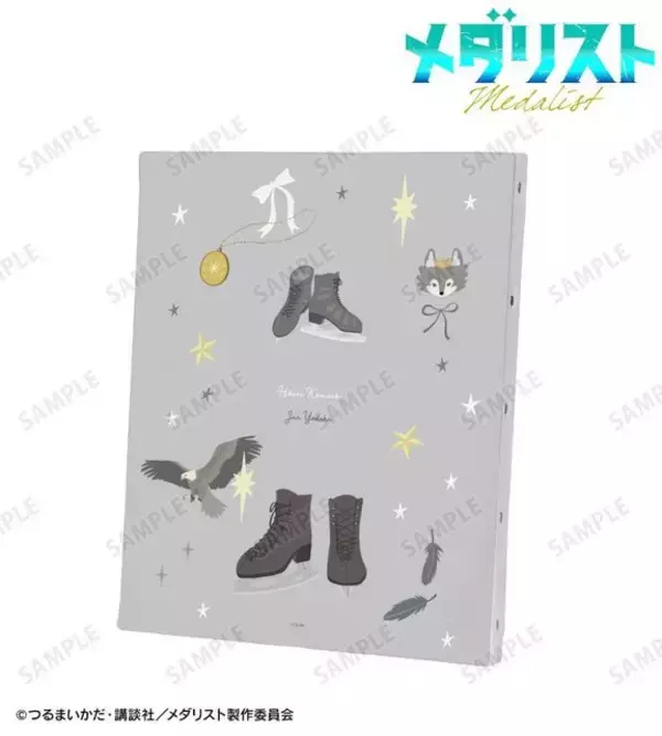 「いのりや光モチーフが可愛らしくデザイン♪ 「メダリスト」日常遣いできるトレーナーやパソコンケースなど各種アイテムの予約受付中♪」の画像
