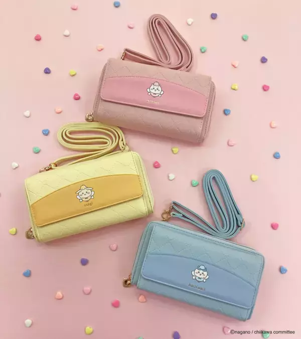 「「ちいかわ」ちいかわ、ハチワレ、うさぎを春のお出かけのお供に♪コイン＆キーケースなど新商品が登場」の画像