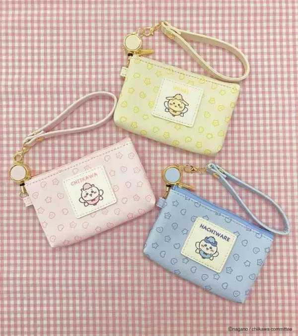 「「ちいかわ」ちいかわ、ハチワレ、うさぎを春のお出かけのお供に♪コイン＆キーケースなど新商品が登場」の画像