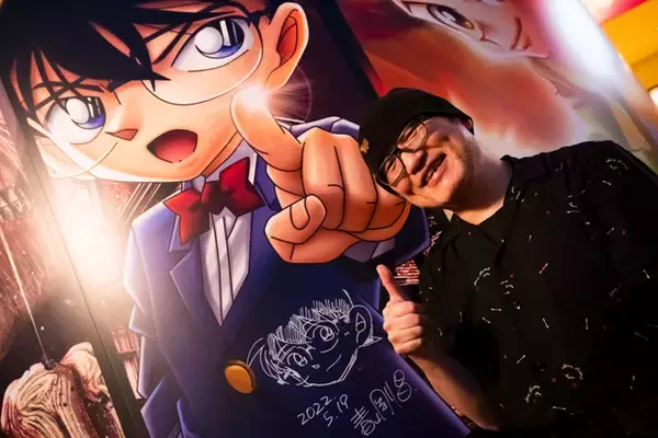 青山剛昌が「名探偵コナン・ワールド」訪問！ クオリティに興奮「登場人物が超リアル」