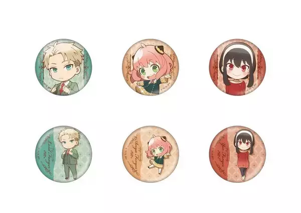 「「SPY×FAMILY」ちち、はは、アーニャがちっちゃくなった！ 描き下ろしちびキャライラストグッズが続々登場」の画像