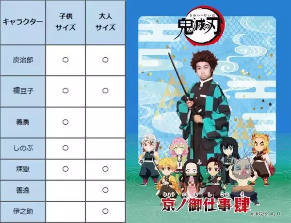 「「鬼滅の刃」炭治郎、煉獄、宇髄、蜜璃、無一郎らが水鉄砲遊び！ ufotableが夏らしいイラスト描き下ろし　 京都「映画村」コラボ開催」の画像