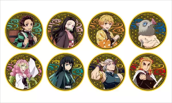 「「鬼滅の刃」炭治郎、煉獄、宇髄、蜜璃、無一郎らが水鉄砲遊び！ ufotableが夏らしいイラスト描き下ろし　 京都「映画村」コラボ開催」の画像