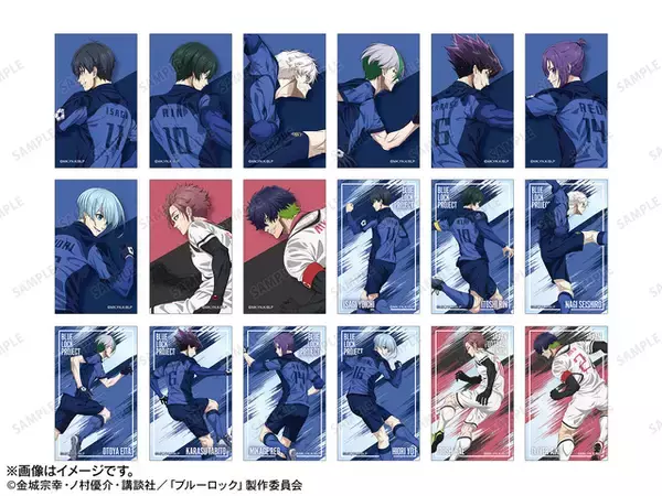 「「ブルーロック」潔世一や糸師凛たちの“戦う背中×雨”描き下ろしグッズが登場！「AJ2026」で先行販売」の画像