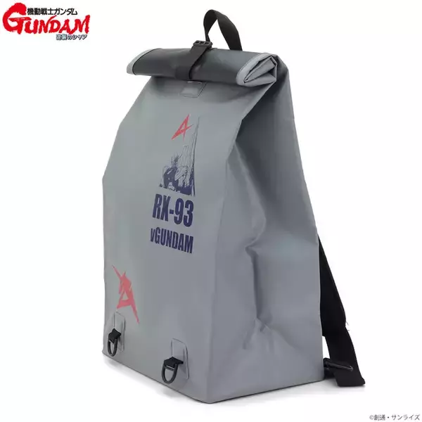 「「ガンダム 逆襲のシャア」大活躍する仕様は伊達じゃない！ νガンダム＆サザビーの無縫製リュックサック登場」の画像