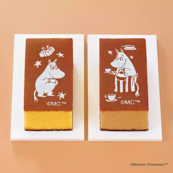 「ムーミンたちとハッピークリスマス＆ニューイヤー♪ 3時のおやつにピッタリ「文明堂 カステラ」コラボ登場」の画像