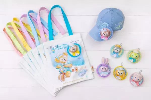「ダッフィーの新グッズは心きらめくジュビリーブルー☆ ぬいバッジやフードスーベニアが4月14日新登場【東京ディズニーシー】」の画像