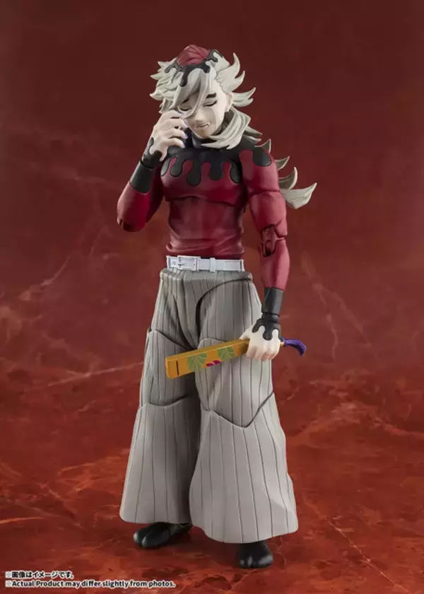 「いい夜だねぇ―「鬼滅の刃」上弦の弐・童磨のフィギュアが登場！ 扇つきで劇場版の血鬼術も再現できる!!」の画像