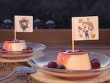 「「葬送のフリーレン」“メルクーアプリン”を再現♪ ヒンメルらの農作業姿が可愛いフラッグ付き！「農園リゾートTHE FARM」コラボにスイーツ登場」の画像2