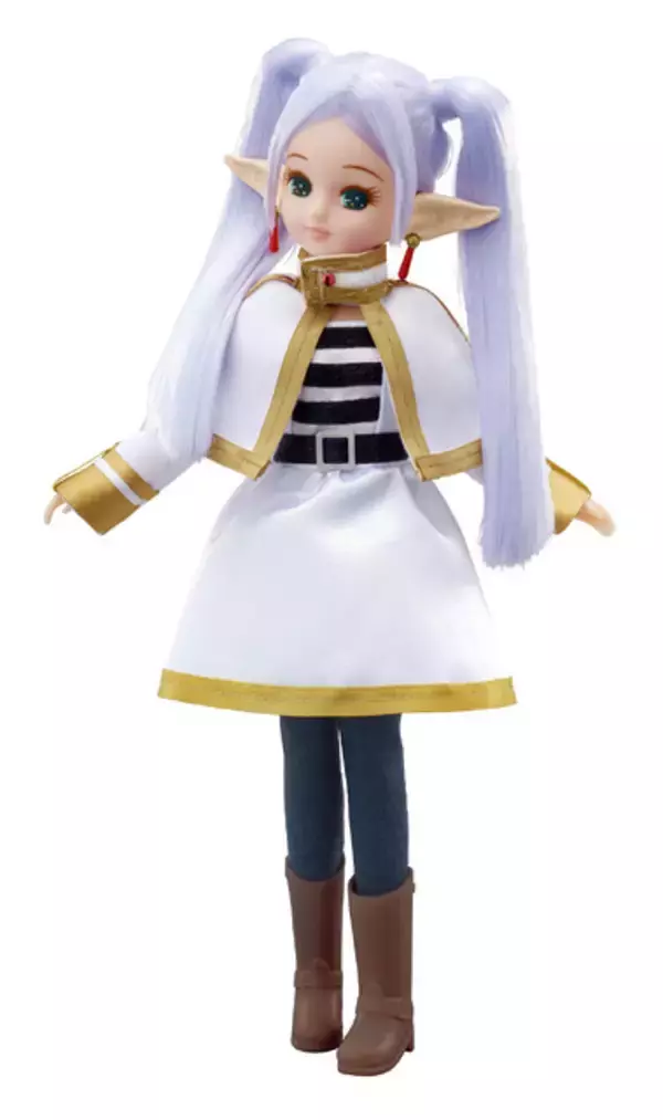 「「葬送のフリーレン」リカちゃんになる魔法!? 初コラボで洋服、瞳の色、耳飾りまで忠実に再現！」の画像