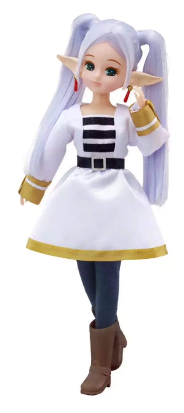 「「葬送のフリーレン」リカちゃんになる魔法!? 初コラボで洋服、瞳の色、耳飾りまで忠実に再現！」の画像