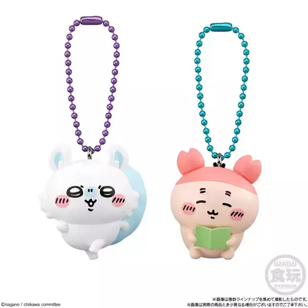 「「ちいかわ」ハチワレ、うさぎがピース＆ニッコニコ♪ どの子が出るかお楽しみの“マスコットつきビスケット”登場」の画像