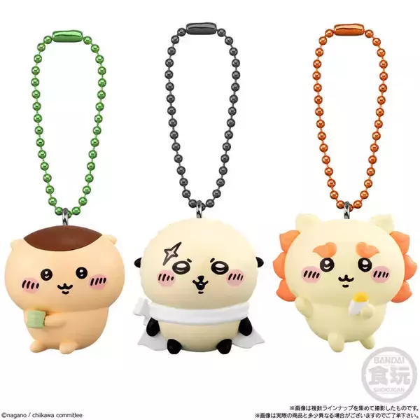 「「ちいかわ」ハチワレ、うさぎがピース＆ニッコニコ♪ どの子が出るかお楽しみの“マスコットつきビスケット”登場」の画像