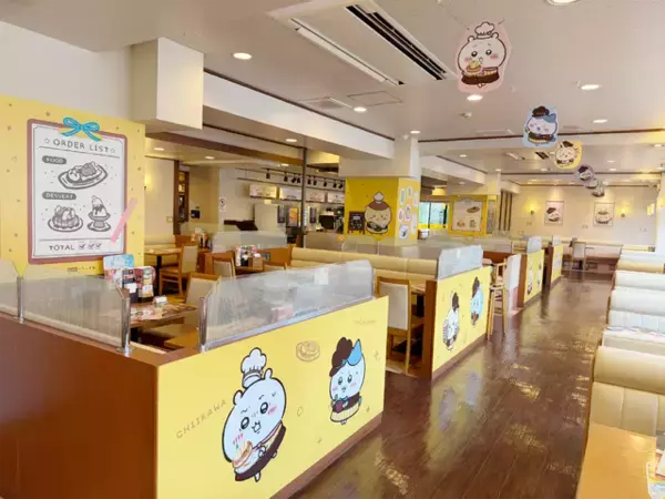 ちいかわ、ハチワレ、うさぎたちが店内にいっぱい！ ココス平和台店へようこそ♪ 【フォトレポ】