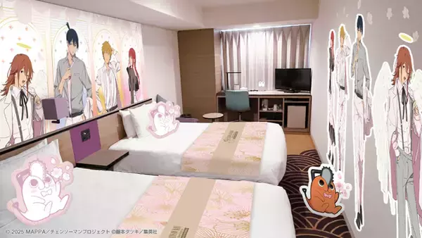 「「チェンソーマン」デンジ＆レゼの部屋に宿泊できる！ サンシャインシティプリンスホテルでコラボイベント開催」の画像