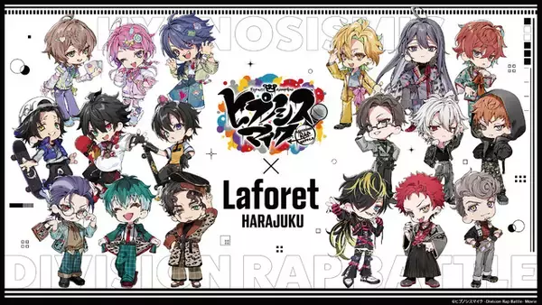 「ヒプマイ」×ラフォーレ原宿がコラボでアーイ↑ 限定アクセやチャーム、トレンドたっぷりスイーツも見逃せない☆