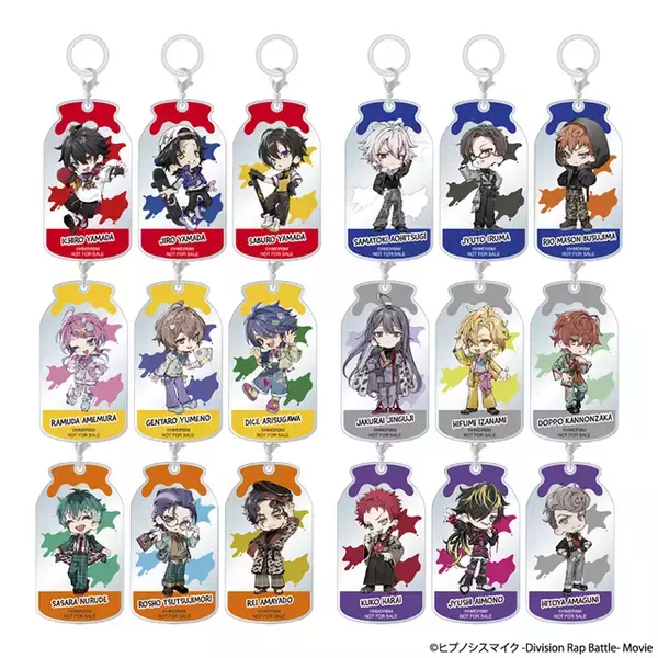 「「ヒプマイ」×ラフォーレ原宿がコラボでアーイ↑ 限定アクセやチャーム、トレンドたっぷりスイーツも見逃せない☆」の画像