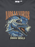 「「ジュラシック・ワールド」×GUコラボ！ 世界観をヴィンテージ風グラフィックでTシャツに！ 人気のモササウルスも登場」の画像1