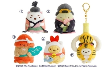 「すみっコぐらし」大英博物館も公認!?  日本美術コレクション展とコラボ☆ しろくま、ぺんぎん？たちの限定アイテム登場