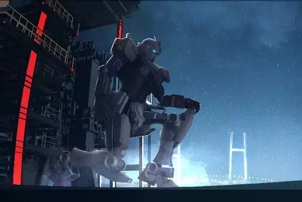 “動くガンダム”が「水星の魔女」YOASOBI「祝福」にのせて新ポーズ♪ 11月24日から冬季特別演出実施