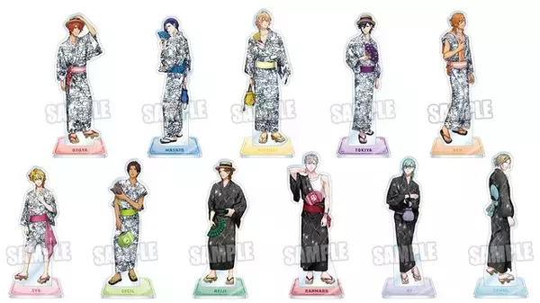 「うたプリ」浴衣姿のST☆RISH＆QUARTET NIGHTがカッコいい…！ 限定グッズ目白押しのフラッグシップストア「UTA☆PRI GRAND SHOP」が全国5箇所で期間限定オープン