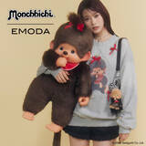 「モンチッチ×EMODA（エモダ） 初コラボ！ 瀬川陽菜乃がLOOKモデルに♪ スウェットやキーチェーンなど全5型☆」の画像1