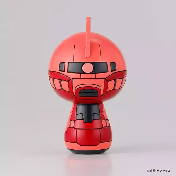 「「ガンダム」×こけし―ザクの細かなデティールまで見事に再現したアイテムが登場！」の画像