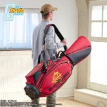 キャディバッグ シャア専用ザク、出る！「ガンダム」のゴルフグッズでグリーンに立つ!!