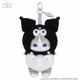 「にゃんて可愛さ…！「mofusand」のにゃんこたちが“サンリオ”キャラの着ぐるみ姿に♪ 全6種のアクセぬい登場」の画像5