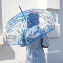 【待望の再入荷】「サンリオ」シナモロールのステンドグラス傘♪ きらめく幻想的なデザインが美しすぎる～