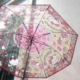 「【待望の再入荷】「サンリオ」シナモロールのステンドグラス傘♪ きらめく幻想的なデザインが美しすぎる～」の画像4