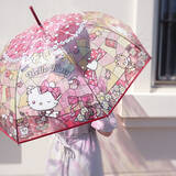 「【待望の再入荷】「サンリオ」シナモロールのステンドグラス傘♪ きらめく幻想的なデザインが美しすぎる～」の画像5