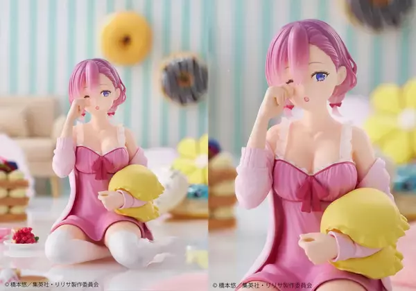 「「2.5次元の誘惑」リリサ・美花莉・ノノア・アリアがネグリジェ姿に！タイトーくじにフィギュア、タペストリーなど登場」の画像