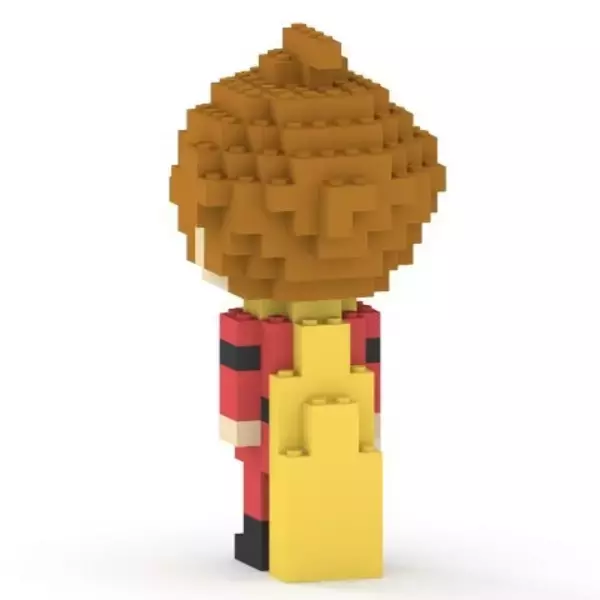 「「サイボーグ009」島村ジョーたちをドット絵調で立体化！手のひらサイズの組み立てフィギュア登場」の画像