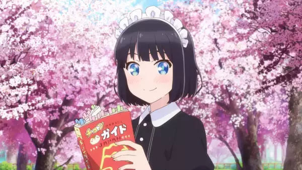 「春アニメ「メイドさんは食べるだけ」英国の屋敷に仕えるメイド・スズメ（CV.市ノ瀬加那）は、とある事情から日本で休暇を過ごすことになり…第1話先行カット」の画像