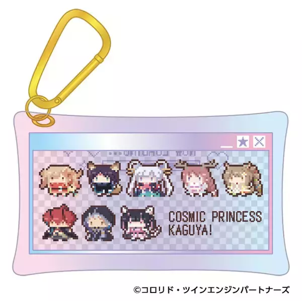「いろは＆やちよのお顔クリップは必見♪ 「超かぐや姫！」新グッズがアニメイトに登場！ 描き下ろしアクスタやドット絵Tシャツがラインナップのフェアも開催」の画像