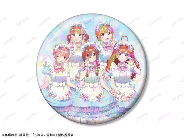 「「五等分の花嫁」二乃、三玖、四葉たちがメルヘンメイドでお出迎え♪ POP UP STORE in ロフト開催」の画像