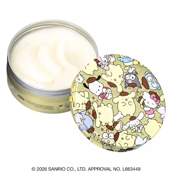 「「サンリオ」ポムポムプリンの30周年記念限定デザイン缶登場♪ シナモロール、ハローキティの保湿クリームも【STEAMCREAM】」の画像