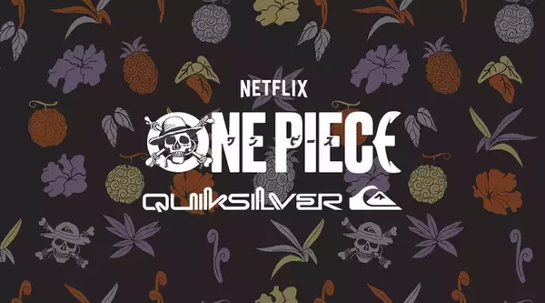 「「ワンピース」×サーフカルチャーがかっこいい…！総柄シャツやビーチサンダル、麦わら帽子まで登場　「QUIKSILVER」コラボ」の画像