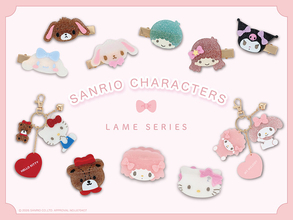 シナモン、クロミがキラキラ☆ 「サンリオ」ラメシリーズ登場！シュガーバニーズやリトルツインスターズがヘアクリップやバンスクリップ、チャームに