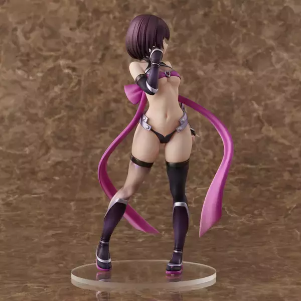 「圧倒的布面積！「あやかしトライアングル」花奏すずの祓忍装束フィギュアが再販！ ムチムチな下半身をハイクオリティな造形で徹底再現」の画像