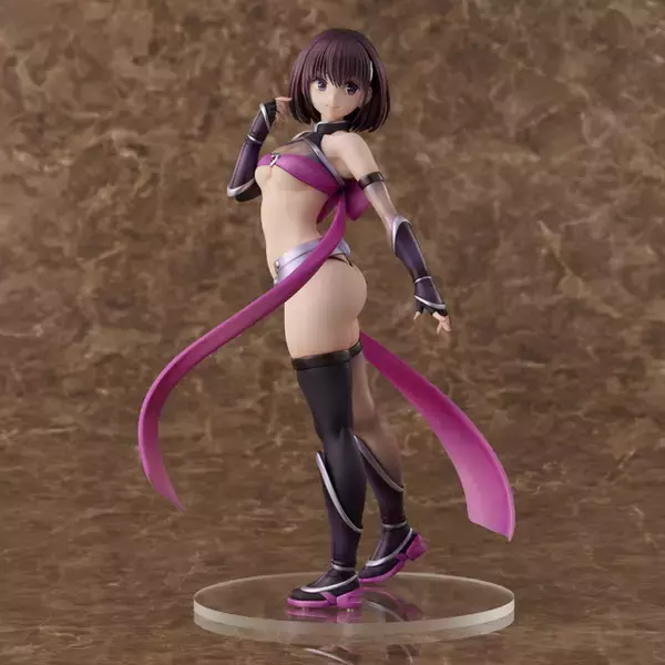 「圧倒的布面積！「あやかしトライアングル」花奏すずの祓忍装束フィギュアが再販！ ムチムチな下半身をハイクオリティな造形で徹底再現」の画像