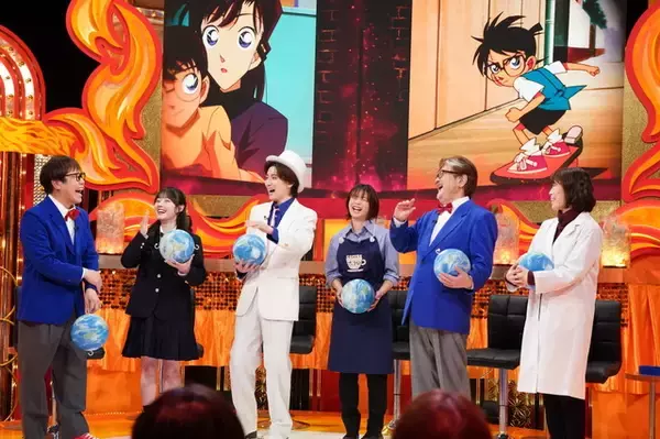 「京本大我が怪盗キッドのコスプレを披露！「名探偵コナン」をバラエティ番組が総特集― 大和田伸也は新一と蘭の純愛にキュンキュン！」の画像