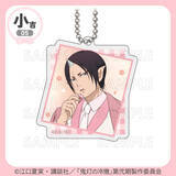 「「鬼灯の冷徹」鬼灯さま＆白澤さまがピンク衣装に身を包む♪ 描き下ろしアクスタや缶バッジなどが当たるくじ発売」の画像1