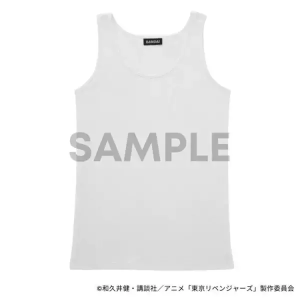 「「東リベ」マイキーの私服がリアルグッズ化！ タンクトップ・プルオーバー・ボトムの3点セット登場」の画像