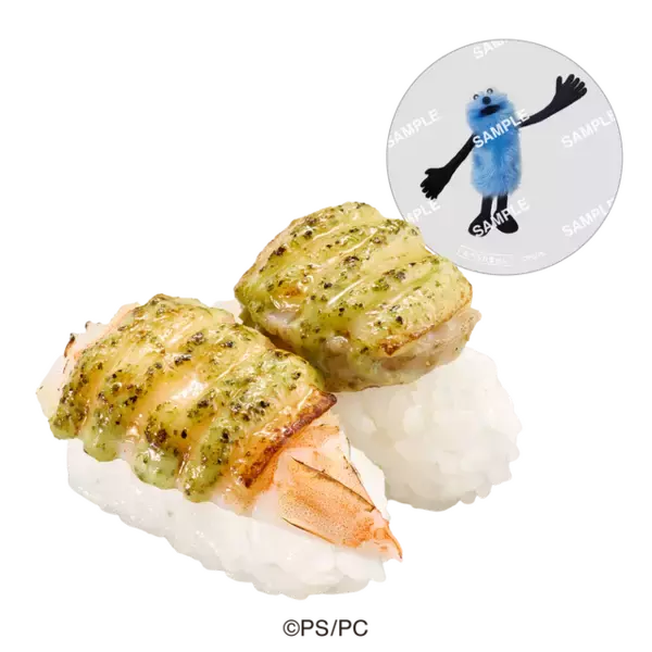 「「スンスン」×スシローが再びコラボ！ 限定グッズ付き寿司＆スイーツがてんこ盛り♪3月4日より」の画像