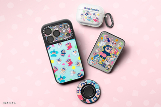 「クレしん」しんちゃん、遊び心あふれるテックアクセサリーに♪ アニマルコスぬいぐるみチャームなどコラボ第2弾登場♪【CASETiFY】