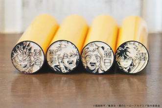 「ヒロアカ」デク、爆豪、オールマイト、トガちゃん…FINALビジュアルが“はんこ”で登場！銀行登録もOK＆合計176種類に♪