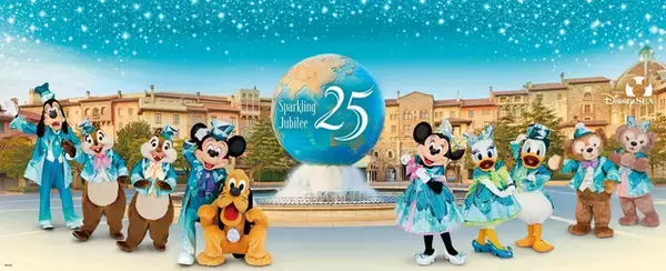 東京ディズニーシー25周年“スパークリング・ジュビリー”な新幹線が運行決定！限定ヘッドカバーやフォトスポットも
